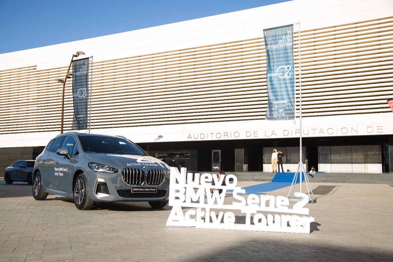 Nuevo BMW Serie 2 Active Tourer en la Gala de los premios Importantes de Información